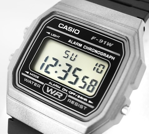 Zegarek Męski CASIO F-91WM-1BDF