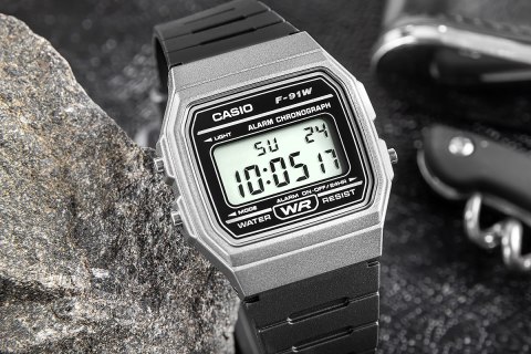 Zegarek Męski CASIO F-91WM-1BDF