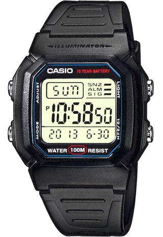 Zegarek Męski CASIO W-800H-1AVDF + BOX