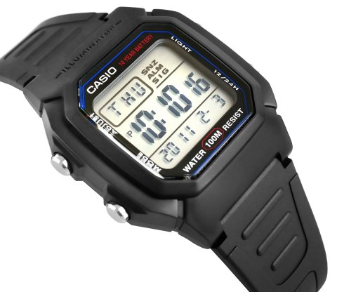 Zegarek Męski CASIO W-800H-1AVDF + BOX