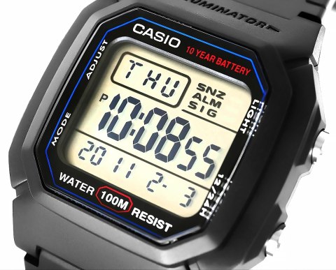 Zegarek Męski CASIO W-800H-1AVDF + BOX