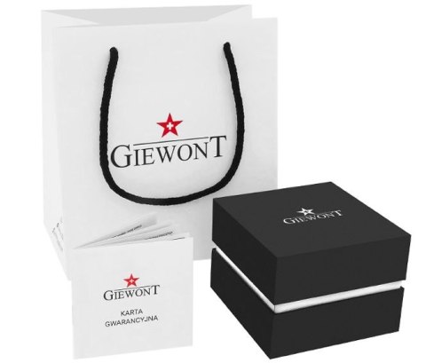 Zegarek Męski GIEWONT Apex Chrono GW6480-1 Chronograf Silver/Black