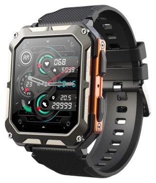 Smartwatch Męski Rubicon RNCF27 BLACK/ORANGE