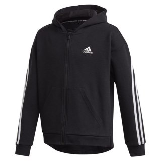 Bluza adidas G 3S FZ HD Jr GE0950 140 cm