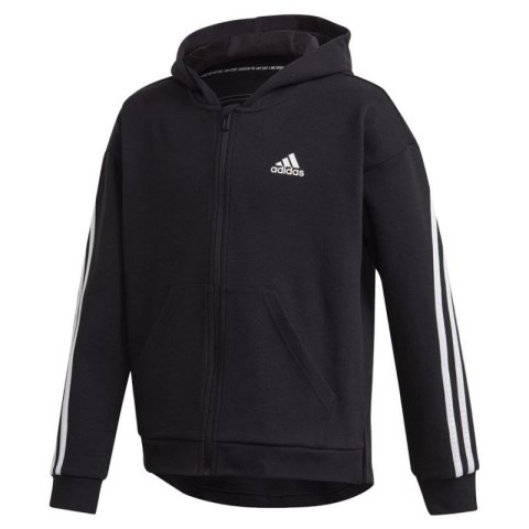 Bluza adidas G 3S FZ HD Jr GE0950 140 cm