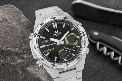 Zegarek Męski CASIO EDIFICE EFV-C110D-1A3VEF + BOX