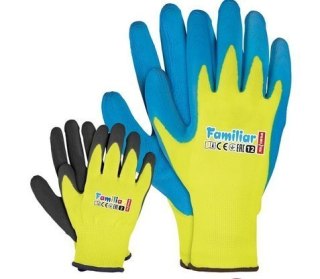 Rękawice Ochronne Poliester Powlekane Latexsem (FAMILIAR_3)