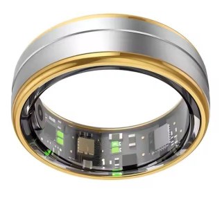 Smart Ring RUBICON R6 Gold/Silver SIZE-11(US) SMARUB327