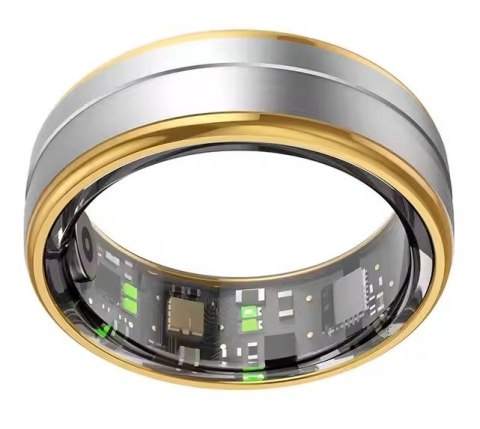 Smart Ring RUBICON R6 Gold/Silver SIZE-11(US) SMARUB327