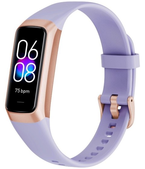 Smartband Damski RUBICON RNCF05 Rose Gold/Berry SMARUB214