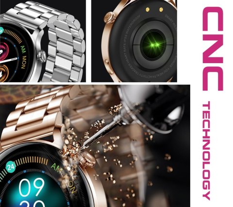 Smartwatch Damski RUBICON RNCE81 Rose Gold SMARUB131