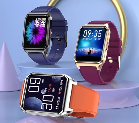 Smartwatch Damski RUBICON RNCE89 Gold Rose SMARUB163