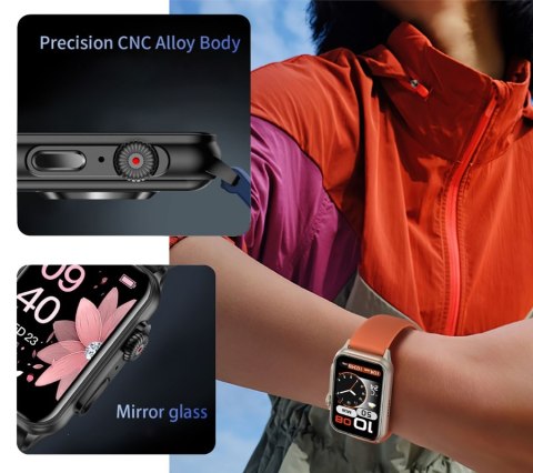 Smartwatch Damski RUBICON RNCF06 Rose Gold/Pink SMARUB223