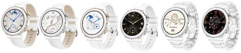 Smartwatch Damski Rubicon RNCE92 PRO White/2 x Pasek SMARUB171