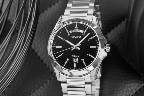 Zegarek Męski CASIO MTP-1370D-1A1VDF + BOX