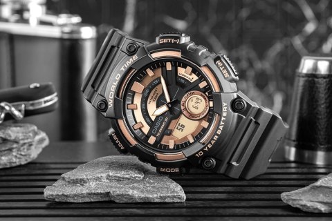 Zegarek Męski CASIO Gerton AEQ-110W-1A3VDF + BOX