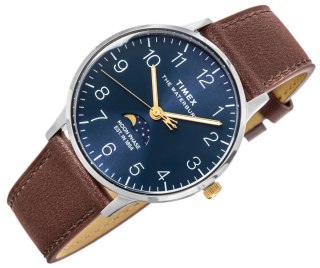 Zegarek Męski TIMEX Waterbury Classic Moon Phase TW2W75600 + BOX