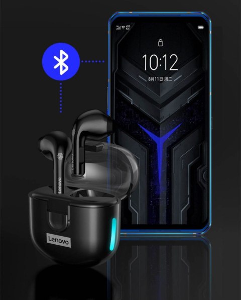 Słuchawki bezprzewodowe douszne LENOVO Thinkplus LivePods LP12 Czarne