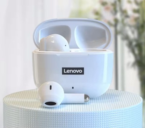 Słuchawki bezprzewodowe douszne LENOVO Thinkplus LivePods LP40 Białe