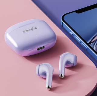 Słuchawki bezprzewodowe douszne LENOVO Thinkplus LivePods LP40 PRO Fioletowe