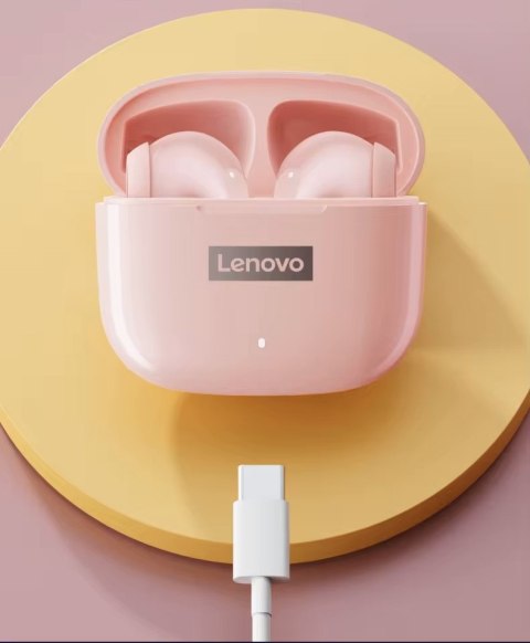 Słuchawki bezprzewodowe douszne LENOVO Thinkplus LivePods LP40 PRO Różowe