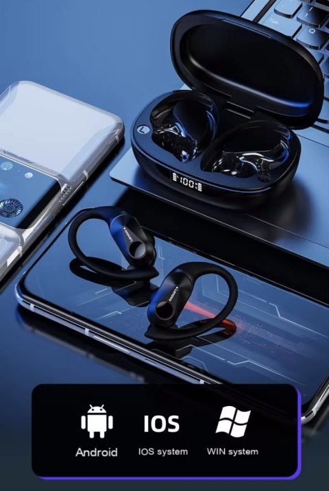 Słuchawki bezprzewodowe douszne LENOVO Thinkplus LivePods LP75 Czarne