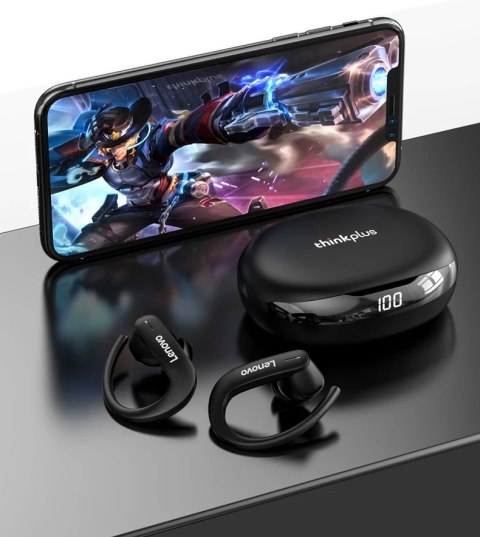 Słuchawki bezprzewodowe douszne LENOVO Thinkplus LivePods T50 Czarne