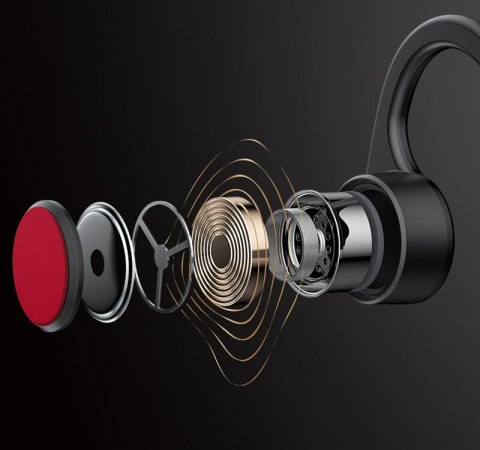 Słuchawki bezprzewodowe douszne LENOVOThinkplus Bone X3 PRO Czarne