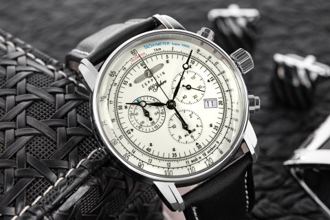 Zegarek Męski ZEPPELIN 100 Yahre 8680-3 + BOX