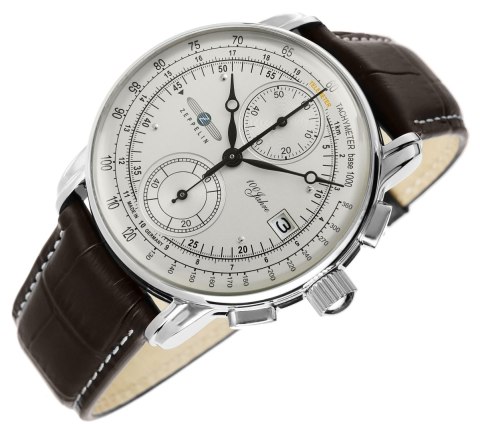Zegarek Męski ZEPPELIN 100 Yahre Chronograph 8670-1 + BOX