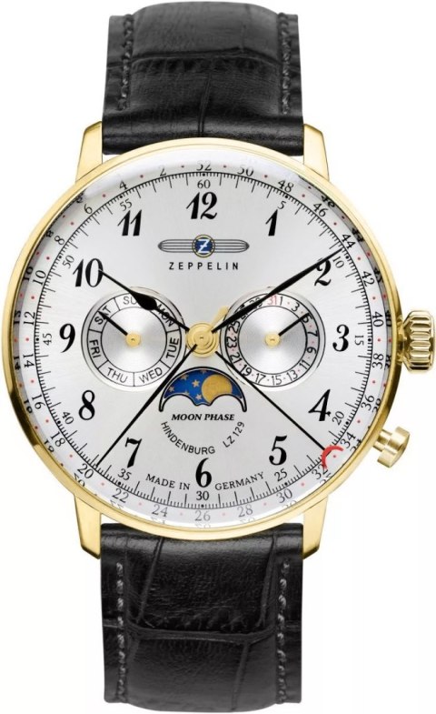 Zegarek Męski ZEPPELIN LZ129 Hindenburg 7038-1 + BOX