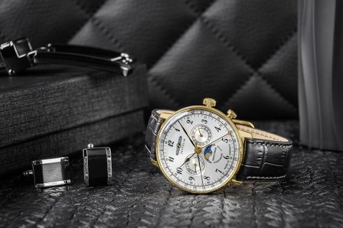 Zegarek Męski ZEPPELIN LZ129 Hindenburg 7038-1 + BOX