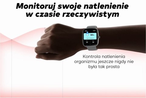 Smartwatch Damski GRAVITY GT18-3 Różowy Pasek Silikonowy + Granatowy Pasek