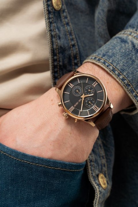 Zegarek Męski PAUL LORENS PL11652A6-1B1 + BOX