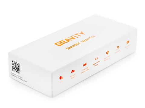 Smartwatch Męski GRAVITY GT28-4 Pasek + Bransoleta Zielono Czarny