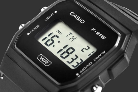 Zegarek CASIO Unisex F-91WB-1AVDF + BOX