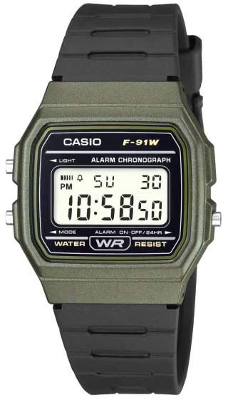 Zegarek CASIO Unisex F-91WM-3ADF + BOX