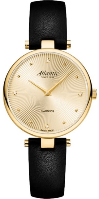 Zegarek Damski Atlantic Royal Diamonds 29044.45.37 + BOX