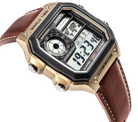 Zegarek Męski CASIO AE-1200WHL-5AVDF + BOX
