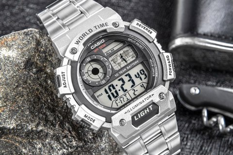 Zegarek Męski CASIO AE-1400WHD-1AVDF + BOX