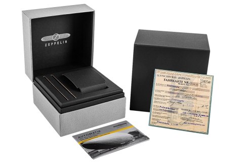 Zegarek Męski ZEPPELIN New Captain's Line Automatic 8662-1 + BOX