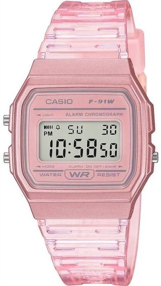Zegarek Damski Casio F-91WS-4DF + BOX