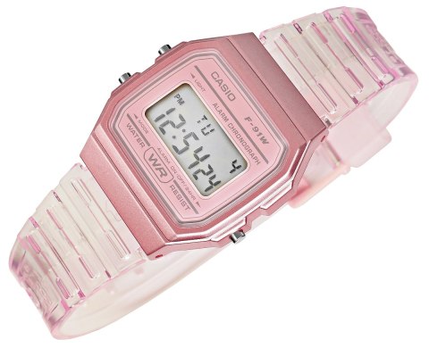 Zegarek Damski Casio F-91WS-4DF + BOX